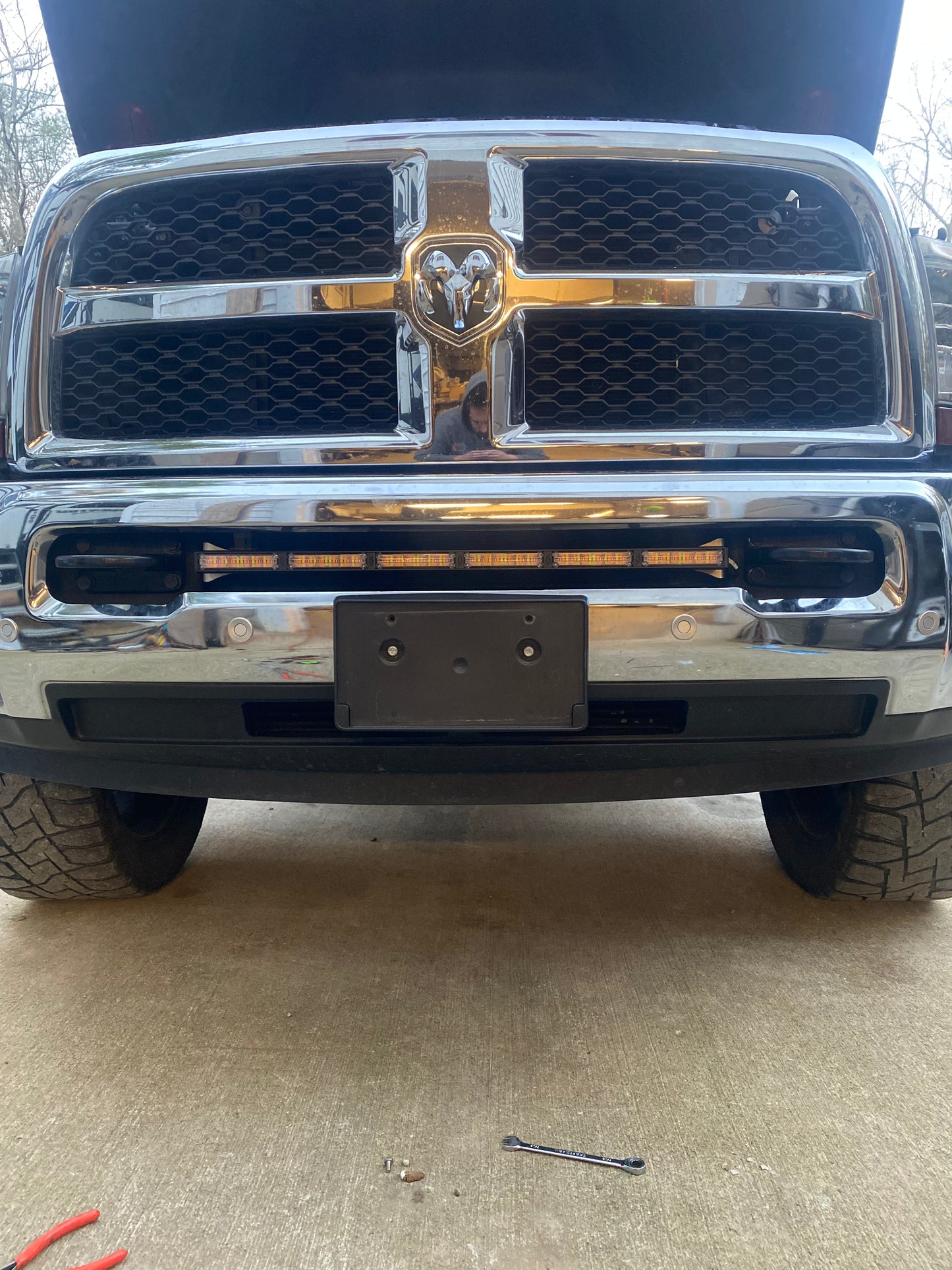2003-2018 Ram 2500/3500 Light Bar Mount